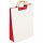 Borsa personalizzabile con manici in legno cotone 100% interno plastificato