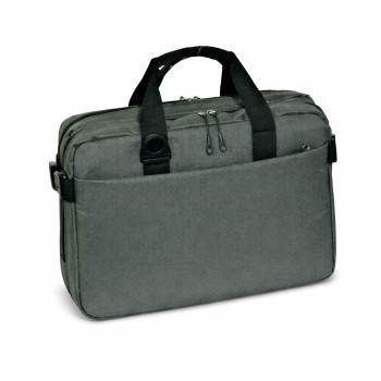 Borsa porta PC personalizzata con logo - Borsa porta computer personalizzabile tracolla regolabile nylon 420D