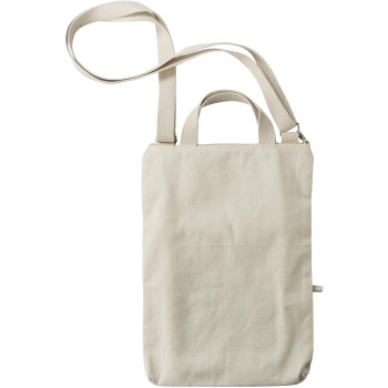 gadget ecologici con logo - Borsa portacomputer in cotone 340 g/m² Iker