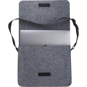 Borse personalizzate con logo - Borsa portacomputer in feltro rPET Layla
