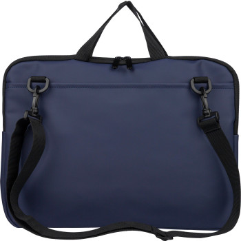 gadget ecologici con logo - Borsa portacomputer in PU riciclato Rafi