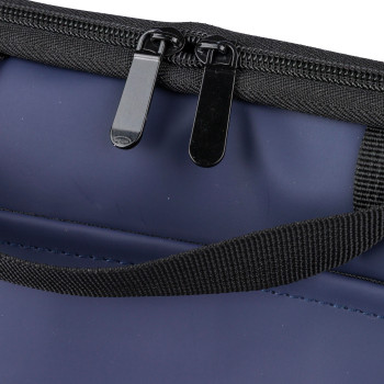 gadget ecologici con logo - Borsa portacomputer in PU riciclato Rafi