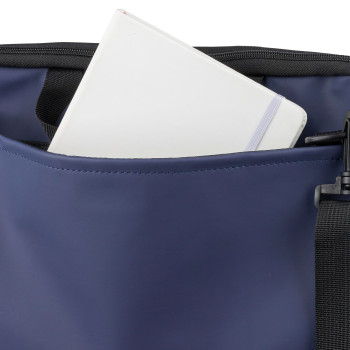 gadget ecologici con logo - Borsa portacomputer in PU riciclato Rafi