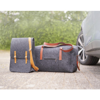 Borse personalizzate con logo - Borsa portadocumenti in feltro rPET Amelia