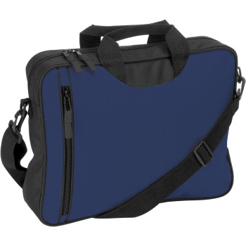 Borsa porta PC personalizzata con logo - Borsa portadocumenti in poliestere 600 D Nicola