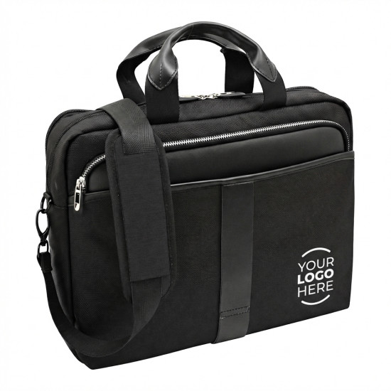 Borsa portadocumenti personalizzabile con vano porta PC imbottito fino a 15,6"