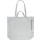 Borsa shopping personalizzabile Impression in cotone riciclato con tasca con zip