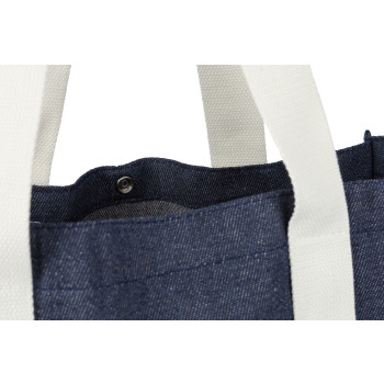 Borsa shopping in Denim 280 g/m2 Gretchen