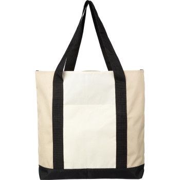 gadget ecologici con logo - Borsa shopping in rPET 600 D Carl