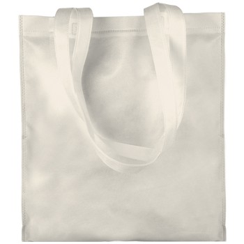 Shopper personalizzate con logo - Borsa shopping  in TNT, colorata, manici lunghi  cucitura termica