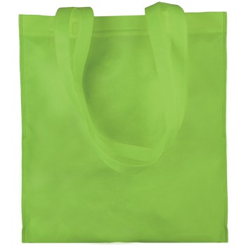 Shopper personalizzate con logo - Borsa shopping  in TNT, colorata, manici lunghi  cucitura termica