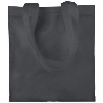 Shopper personalizzate con logo - Borsa shopping  in TNT, colorata, manici lunghi  cucitura termica