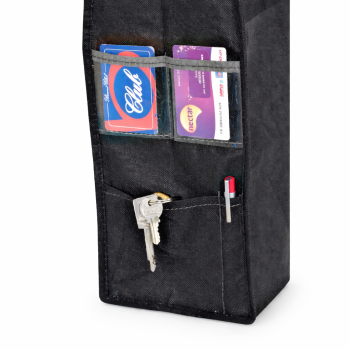 Shopper personalizzate con logo - Borsa spesa personalizzabile in TNT con tasche laterali portabiglietti