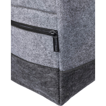 Borsa da palestra personalizzata - Borsa sportiva Corliss | Feltro riciclato | Tracolla regolabile