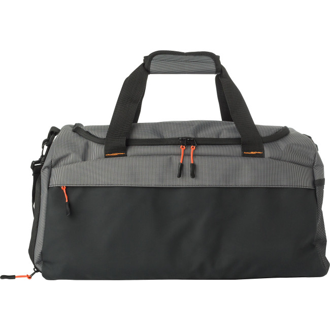 Borsa da palestra personalizzata - Borsa sportiva Mabel | Poliestere 500D | Bicolore
