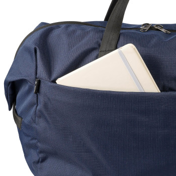 gadget ecologici con logo - Borsa sportiva Ocean Bound in poliestere 300 D rPET Niv