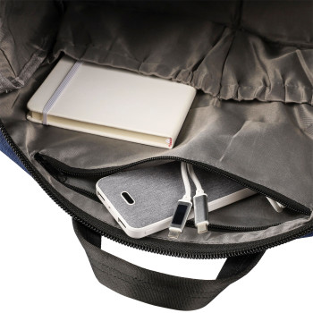 gadget ecologici con logo - Borsa sportiva Ocean Bound in poliestere 300 D rPET Niv
