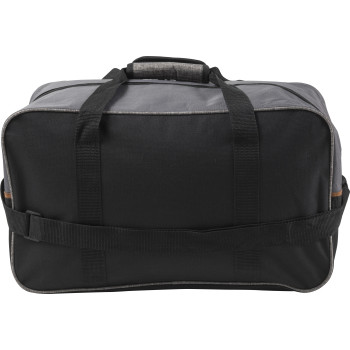 Borsa da palestra personalizzata - Borsa sportiva Rochelle | Polycanvas 600D | Dettagli in similpelle