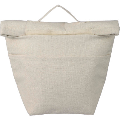 Borsa termica Faith | Cotone riciclato 220 g/m² | Chiusura roll-top