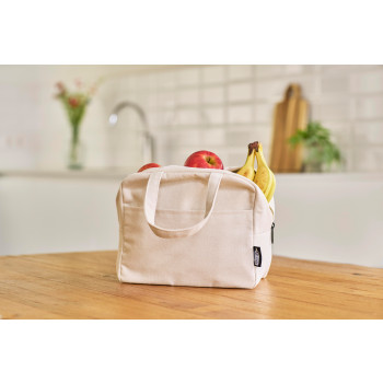 Borsa termica personalizzata con logo - Borsa termica in policotone riciclato 330 g/m2 Elowen