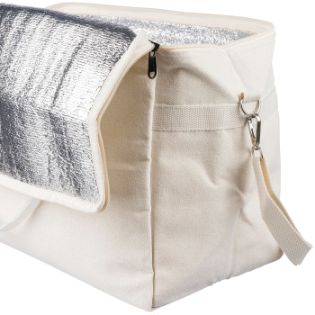 Borsa termica in policotone riciclato 330 g/m2 Luz