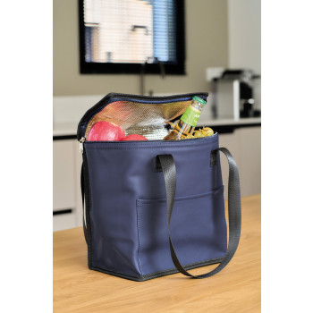 Borsa termica personalizzata con logo - Borsa termica in PU riciclato Adira