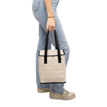 Borsa termica personalizzata con logo - Borsa termica in PU riciclato Adira