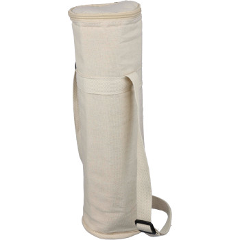 gadget ecologici con logo - Borsa termica per bottiglie in cotone riciclato 270 g/m2 Eugene