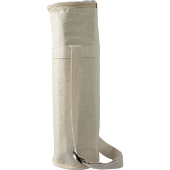 gadget ecologici con logo - Borsa termica per bottiglie in cotone riciclato 270 g/m2 Eugene