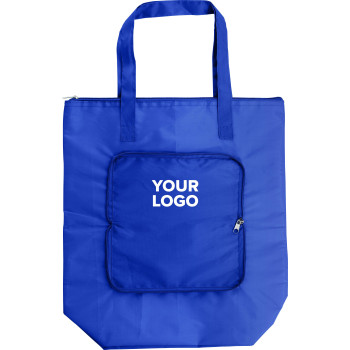 Borsa termica personalizzata con logo - Borsa termica pieghevole, in poliestere 210 T Hal