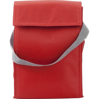 Borsa termica personalizzata con logo - Borsa termica Sarah | Poliestere 420D | Patta con velcro