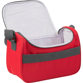 Borsa termica personalizzata con logo - Borsa termica Siti | Poliestere 600D | Tasca frontale con velcro