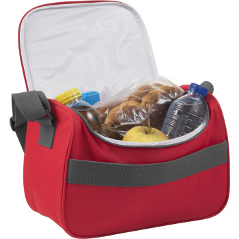 Borsa termica personalizzata con logo - Borsa termica Siti | Poliestere 600D | Tasca frontale con velcro