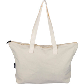 gadget ecologici con logo - Borsa tote in policotone riciclato 330 g/m2 Malina