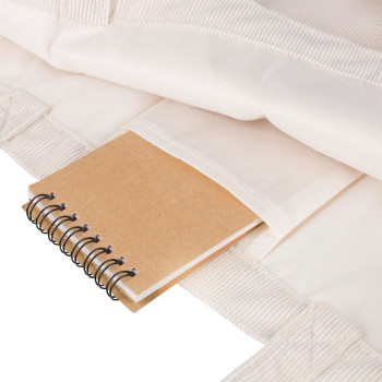 Borse personalizzate con logo - Borsa tote in velluto a coste Tino