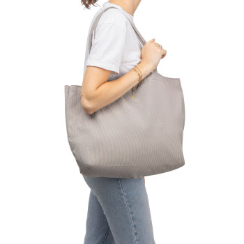 Borse personalizzate con logo - Borsa tote in velluto a coste Tino