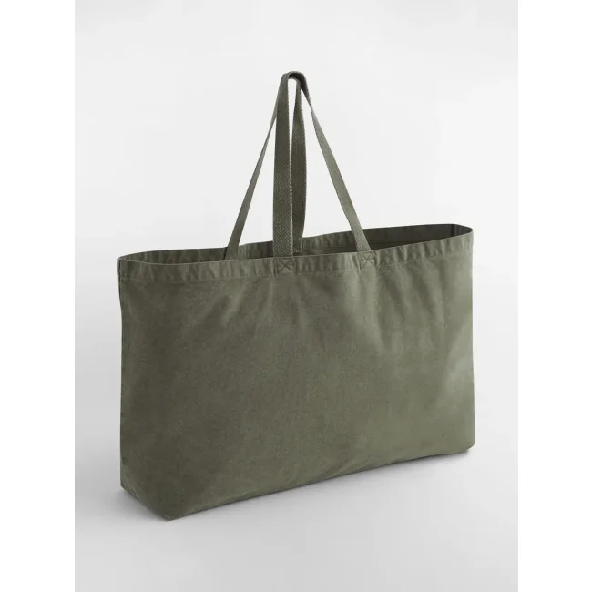 Borsa tote oversize tinta in capo