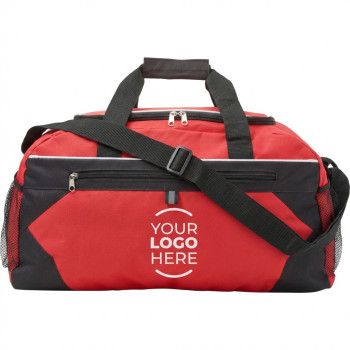 Borsa da palestra personalizzata - Borsone sportivo personalizzabile Impression con scomparti e tracolla regolabile