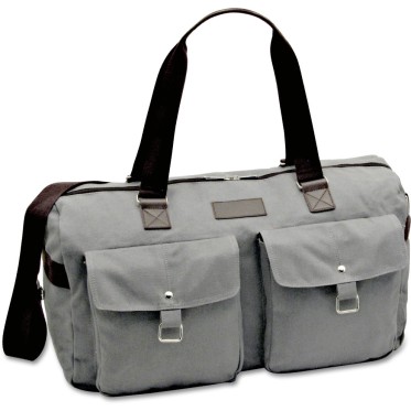 Borsone personalizzabile canvas 52x23x23 cm con tracolla regolabile