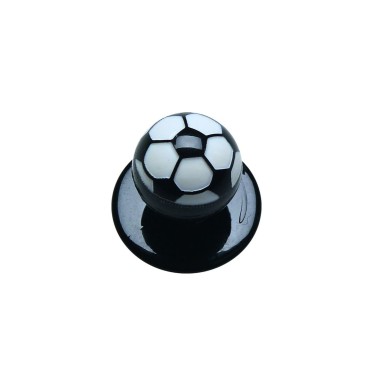 Bottoni rimovibili personalizzabili Karlowsky pallone da calcio set 12 pezzi