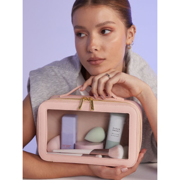 beauty case personalizzati​ - Boutique Clear Window Travel Case