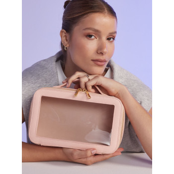 beauty case personalizzati​ - Boutique Clear Window Travel Case