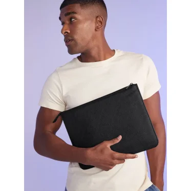 Boutique Document Slip personalizzabile Bag Base effetto pelle saffiano elegante