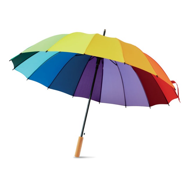 BOWBRELLA - Ombrello arcobaleno 27 pollici
