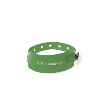 Braccialetti identificativi personalizzati con logo - Braccialetto personalizzabile con chiusura di sicurezza in pvc colorato