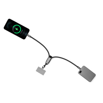 Cavi ricarica smartphone personalizzati con logo - BrandCharger, cavo per la ricarica Lany Wristband Charge