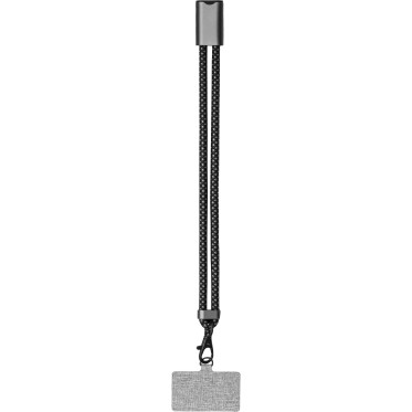 Cavo di ricarica personalizzabile BrandCharger intrecciato in rPET Nylon