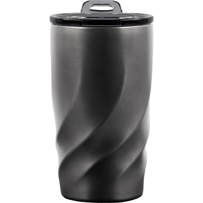 Tazze termiche personalizzate con logo - BrandCharger, tazza da viaggio Vortex Calix | Riciclata | 400 ml