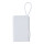 Powerbank compatta 2000 mAh in ABS con porte Tipo C