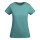 T-shirt personalizzabile donna cotone organico collo rotondo rib